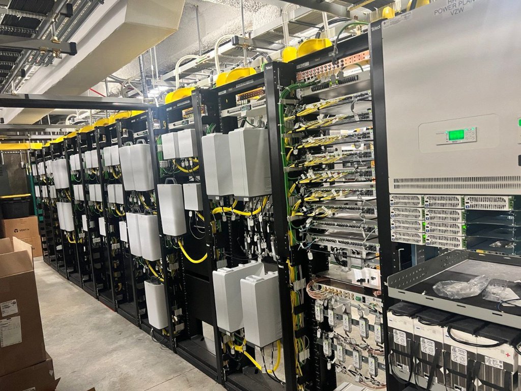 Carrier Headend Rack & DC Power Integration