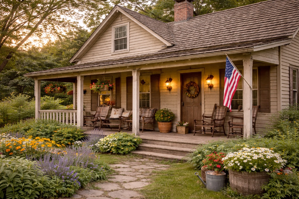 A warm, inviting residential home