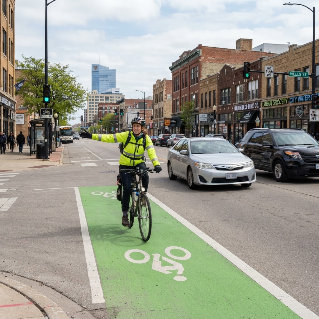 Bike Safety in Milwaukee: How to Ride Confidently in Traffic