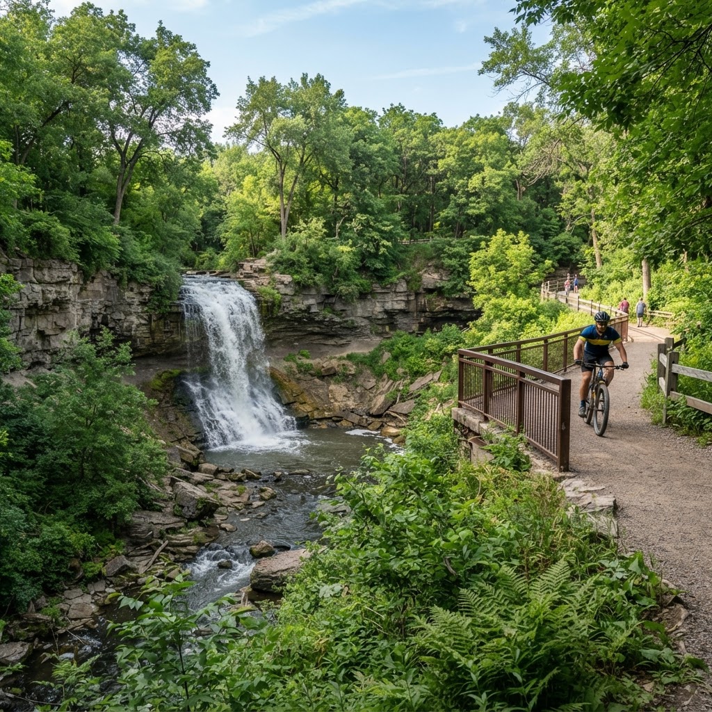 Minnehaha Falls: The Most Beautiful Short Ride in Minneapolis