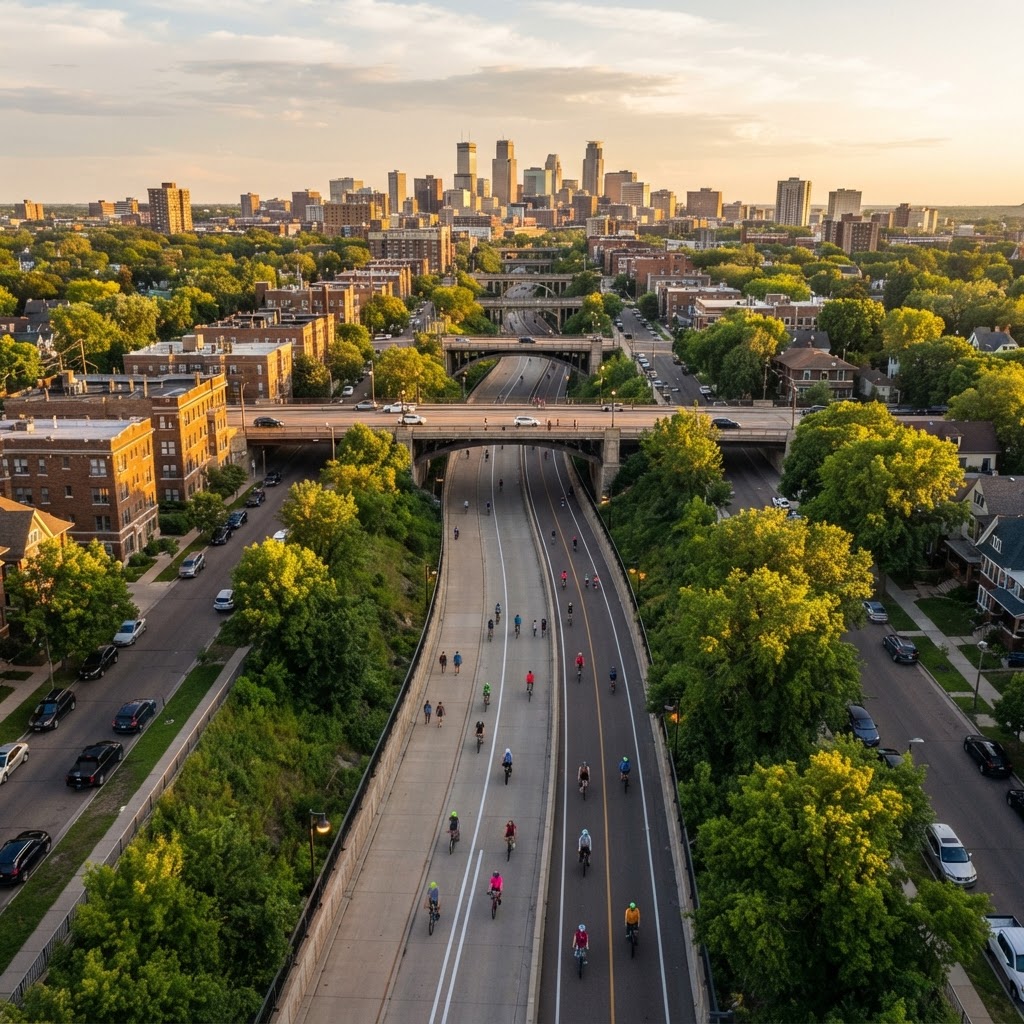 Riding the Midtown Greenway: Minneapolis's Best Bike Commute