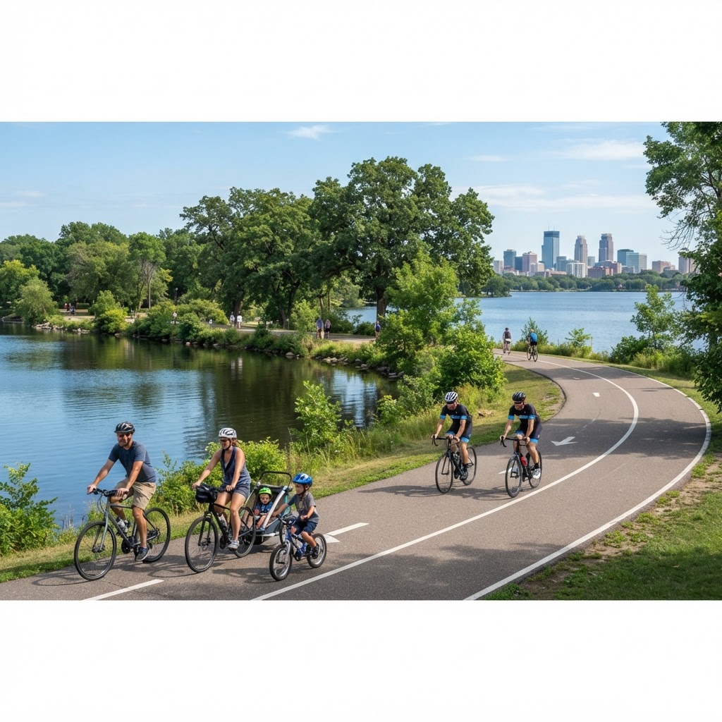 Chain of Lakes Loop: Minneapolis's Scenic 15-Mile Bike Ride