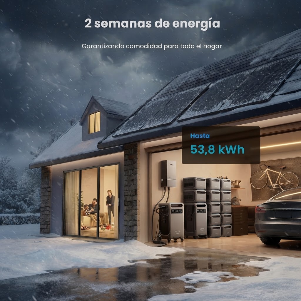 Anker SOLIX F3800 Plus Estación de Energía Portátil con Panel Solar de 400 Watts 4