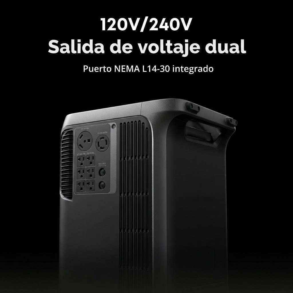 Sistema de Respaldo Energético Anker SOLIX F3800 Plus con Batería de Expansión BP3800 3