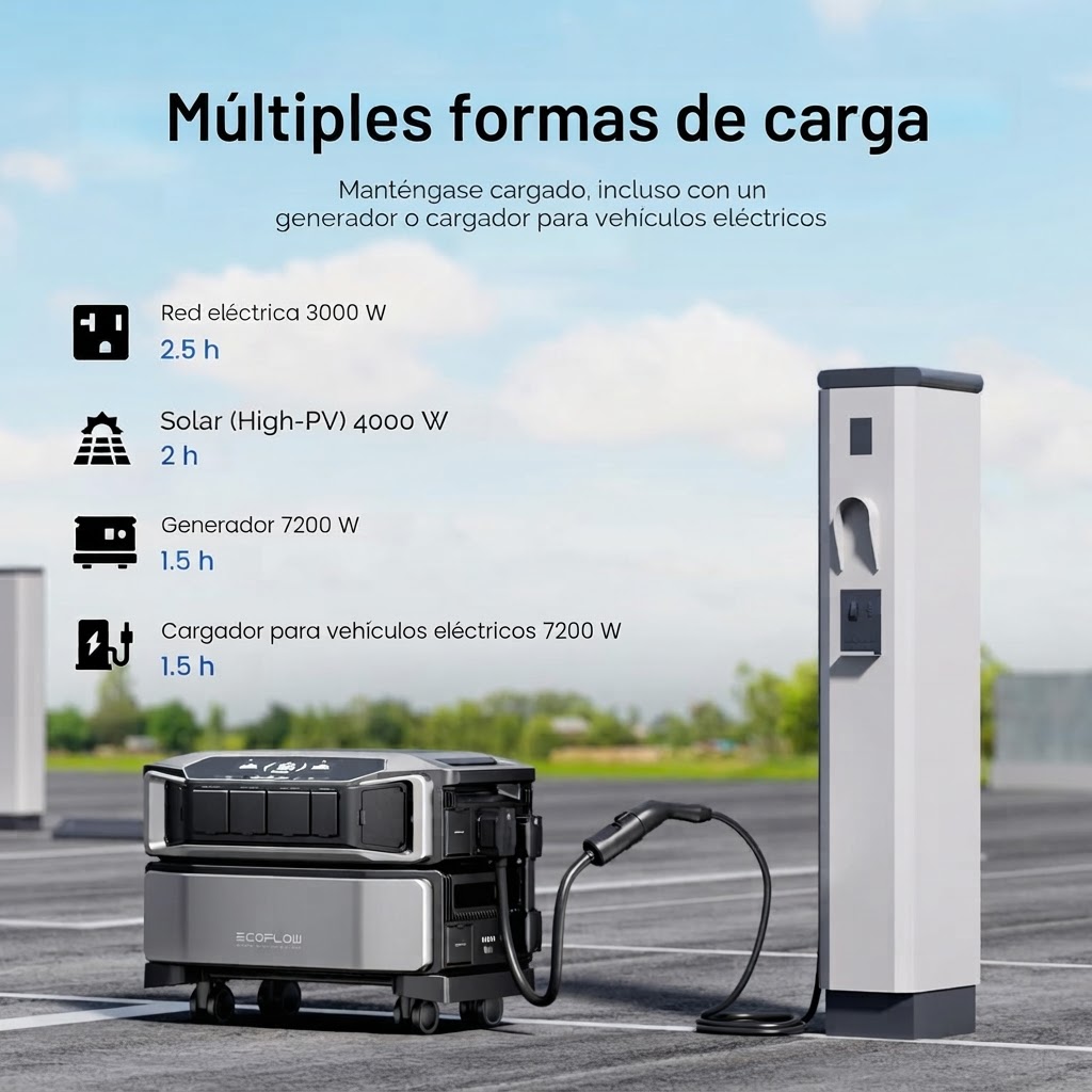 Sistema de Respaldo Energético EcoFlow DELTA Pro Ultra 12kWh 4