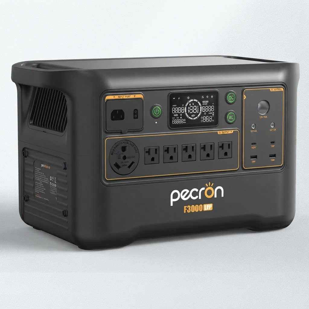 Pecron F3000LFP Portable Power Station — 3072Wh / 3600W