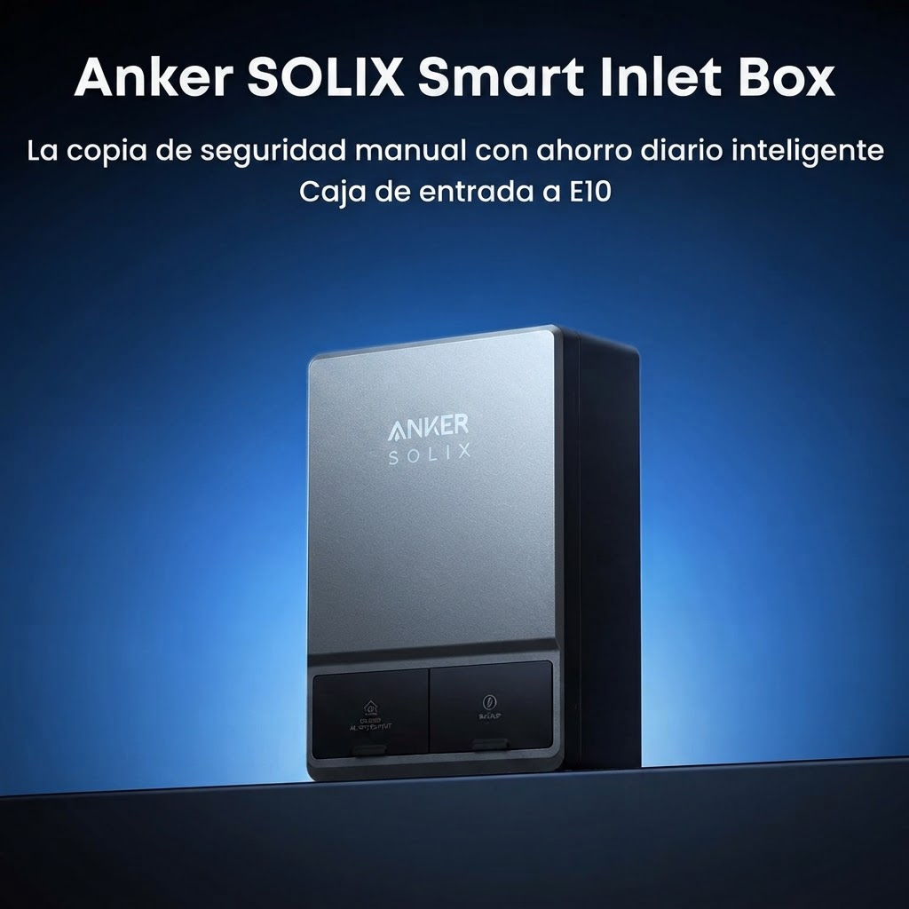 BackUp Modular Premium Anker SOLIX E10: 12kWh con Respaldo Inteligente 5