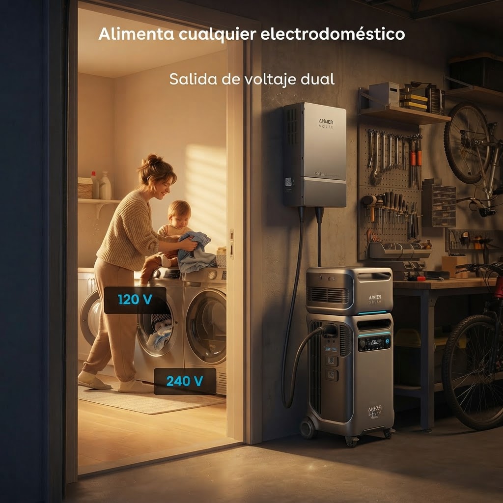 Anker SOLIX F3800 Plus con Batería de Expansión BP3800 y Panel Solar de 400W 2