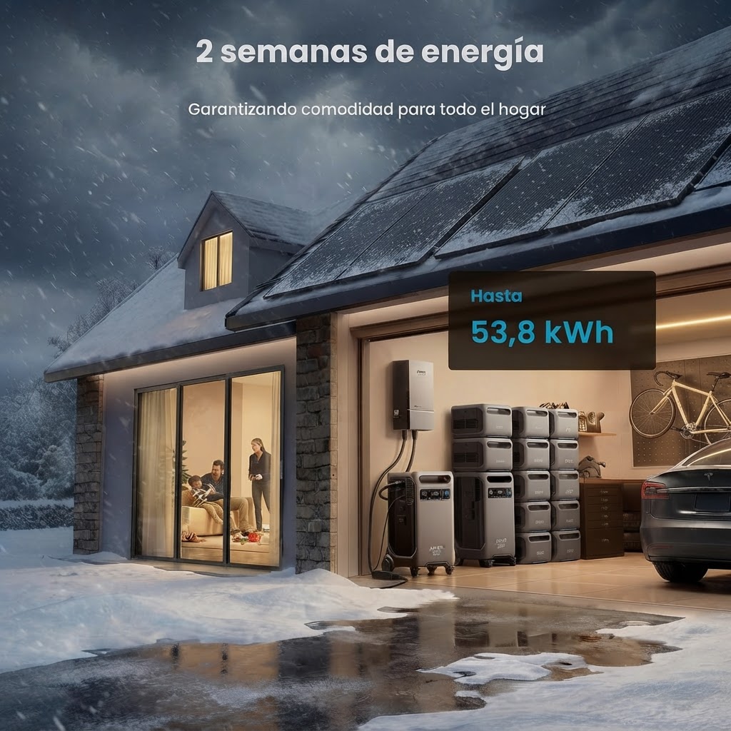 Anker SOLIX F3800 Plus con Batería de Expansión BP3800 y Panel Solar de 400W 3