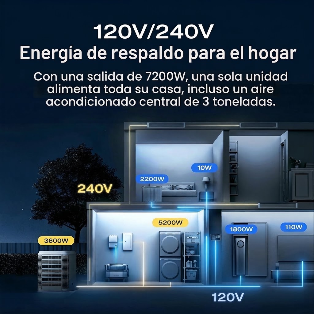 Sistema de Respaldo Energético EcoFlow DELTA Pro Ultra 12kWh 5