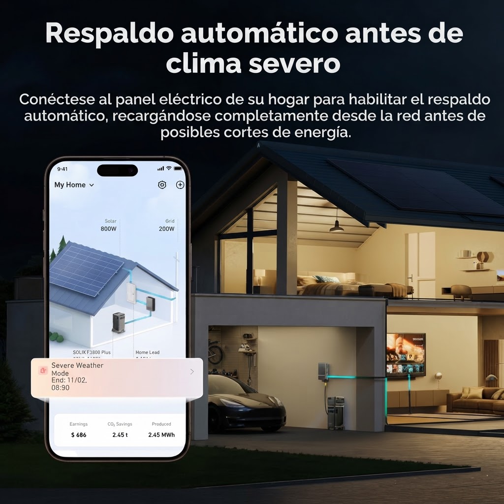 Anker SOLIX F3800 Plus Estación de Energía Capacidad Solar Portátil 3.84kWh 6