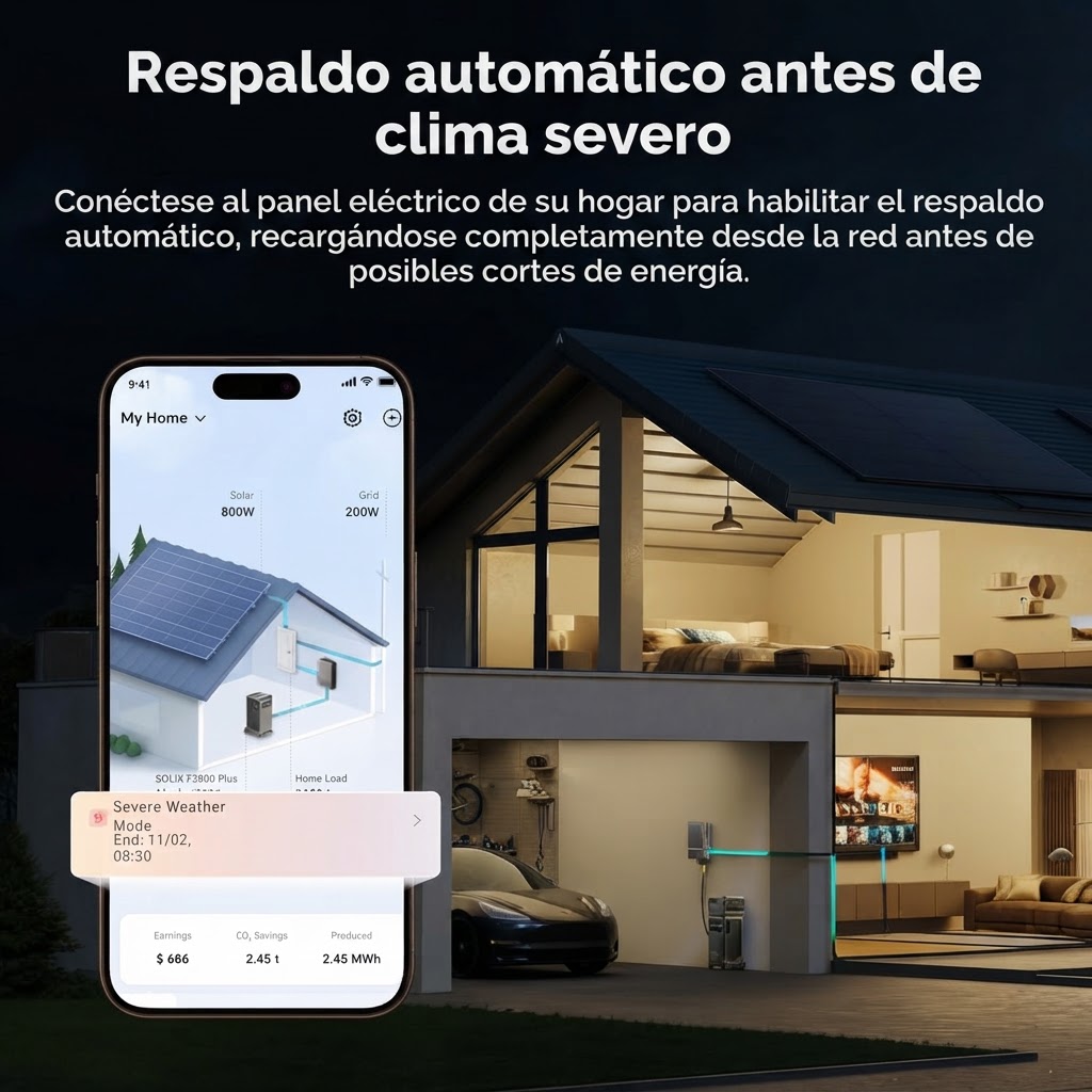 Anker SOLIX F3800 Plus con Batería de Expansión BP3800 y Panel Solar de 400W 6