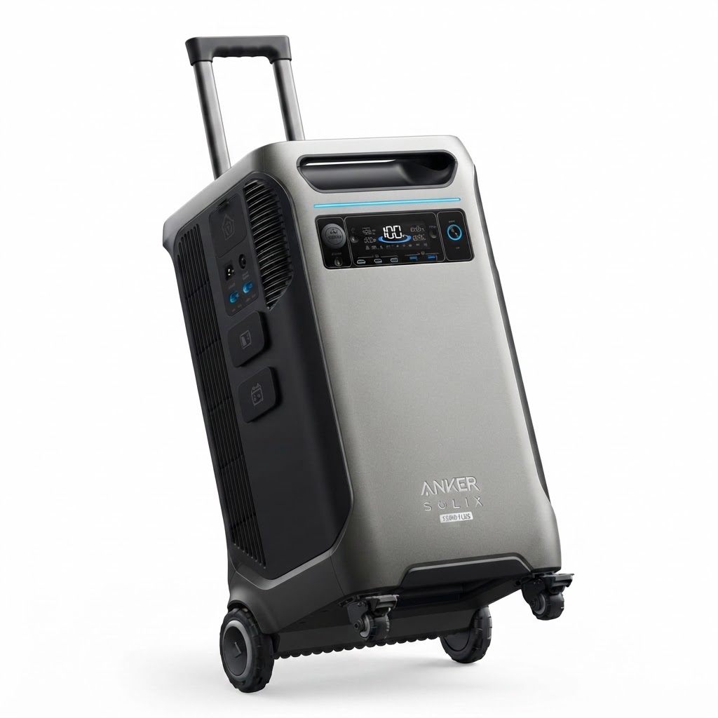 Anker SOLIX F3800 Plus Portable Solar Power Station 3.84kWh
