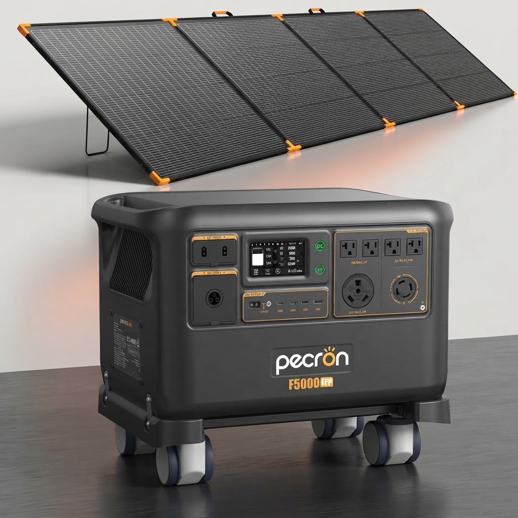 Pecron F5000LFP 5120Wh Solar Power Station
