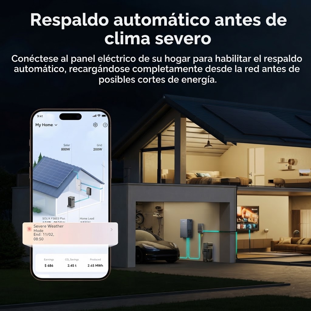Anker SOLIX F3800 Plus Estación de Energía Portátil con Panel Solar de 400 Watts 5