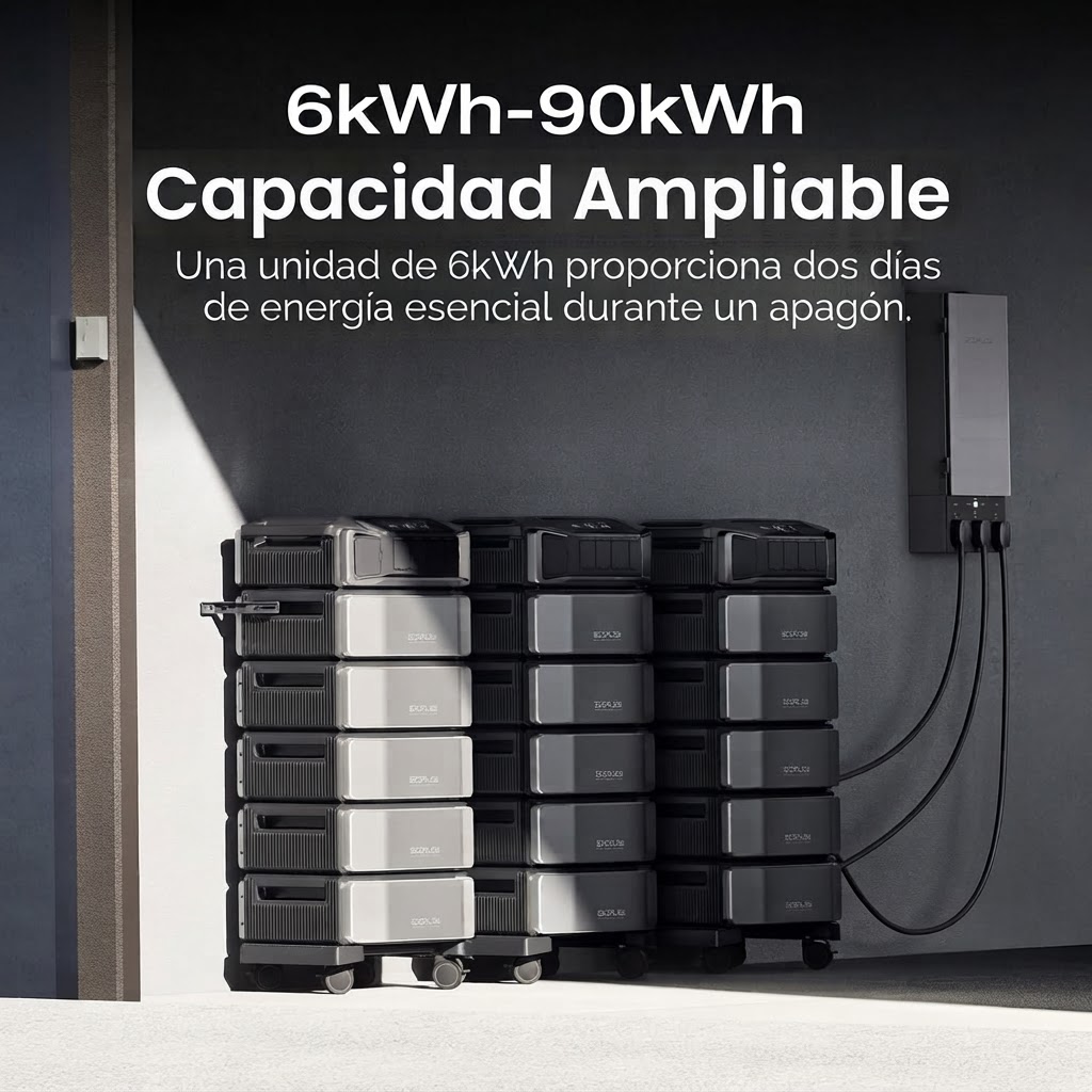 Sistema de Respaldo Energético EcoFlow DELTA Pro Ultra 12kWh 3
