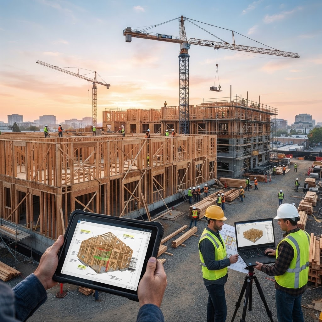 Wood Framing Takeoff Services