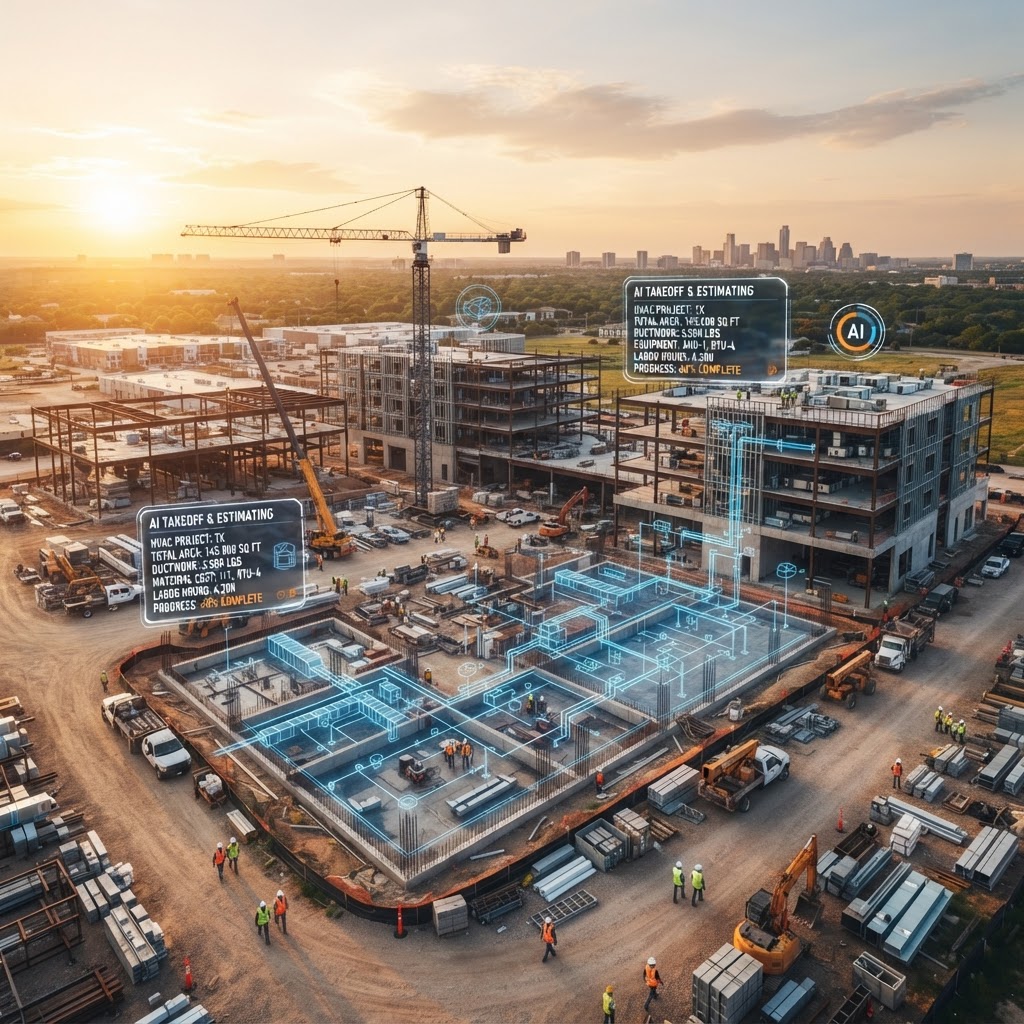 HVAC Takeoff Services Texas