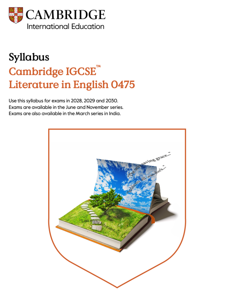 2028–2030 Syllabus