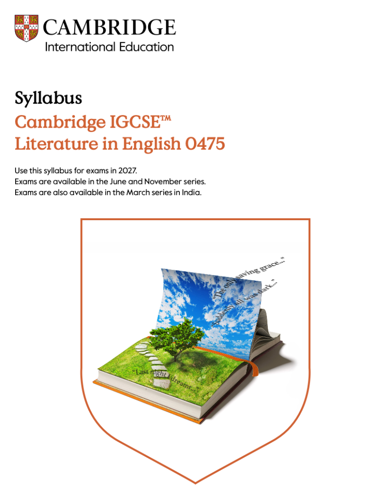 2027 Syllabus