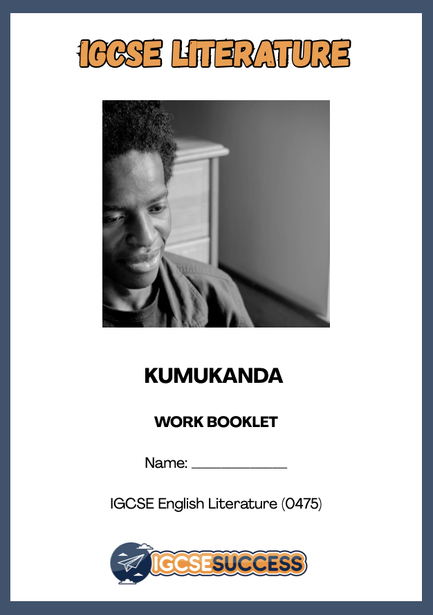 Kayo Chingonyi - Kumukanda Workbook