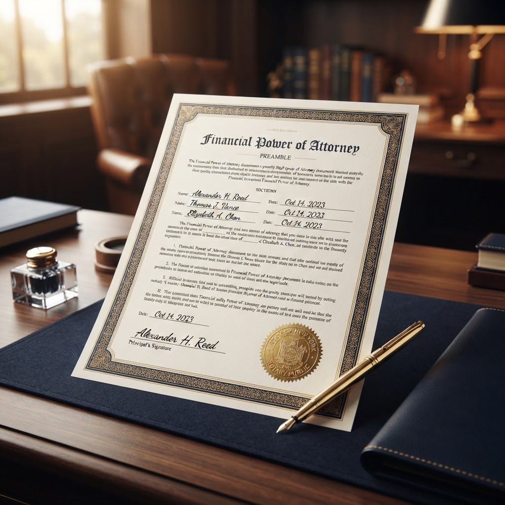Financial Power Of Attorney