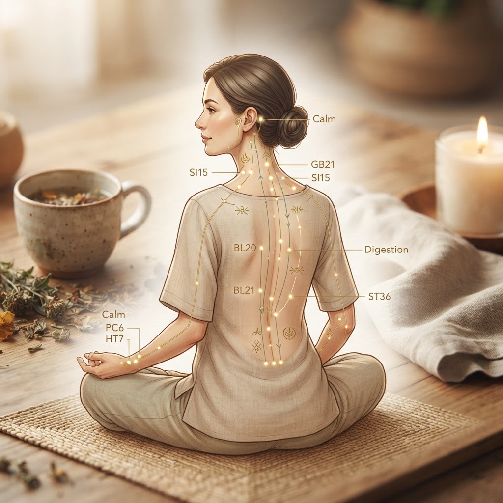 Acupressure Quick-Reference Cheatsheet