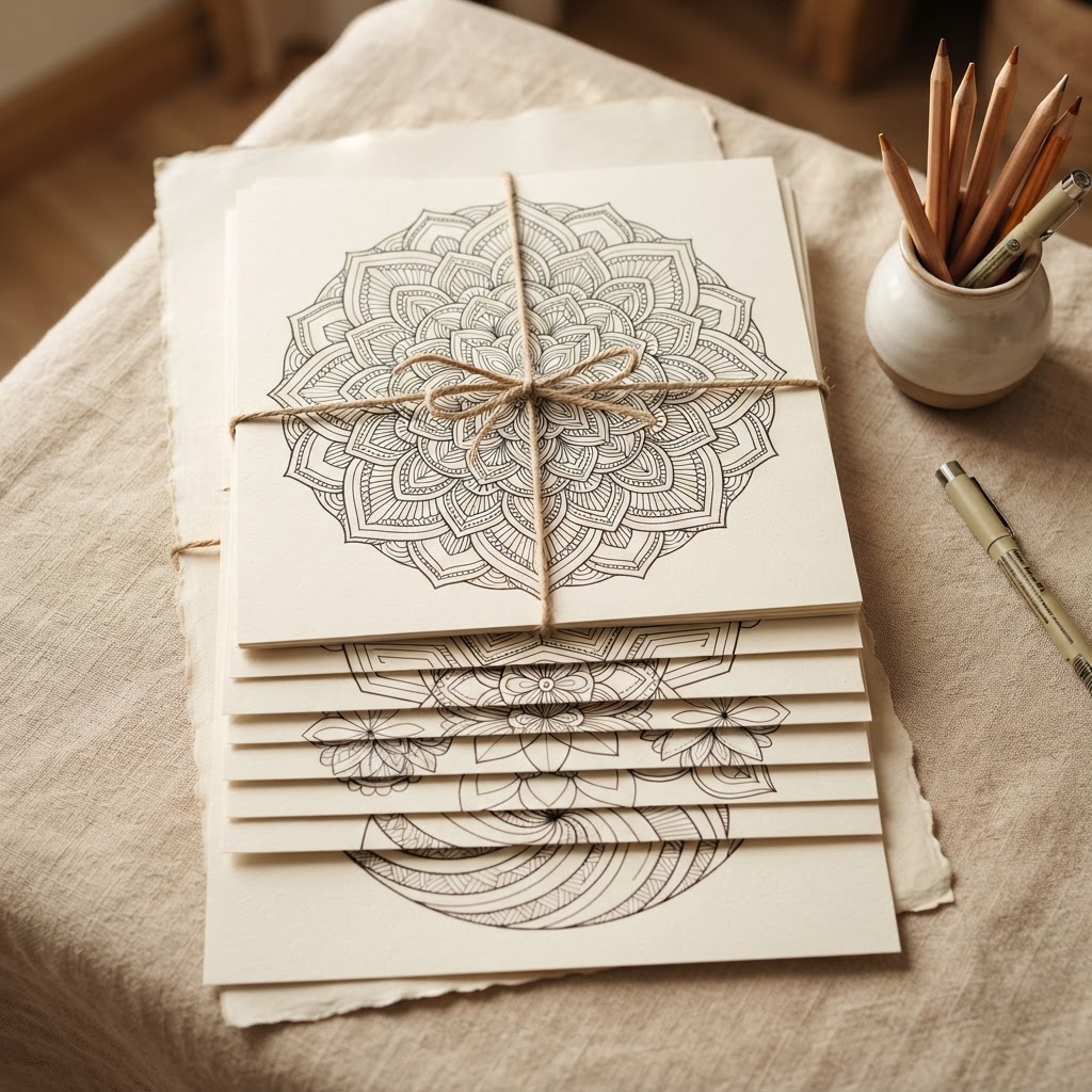 Mandala Coloring Pack