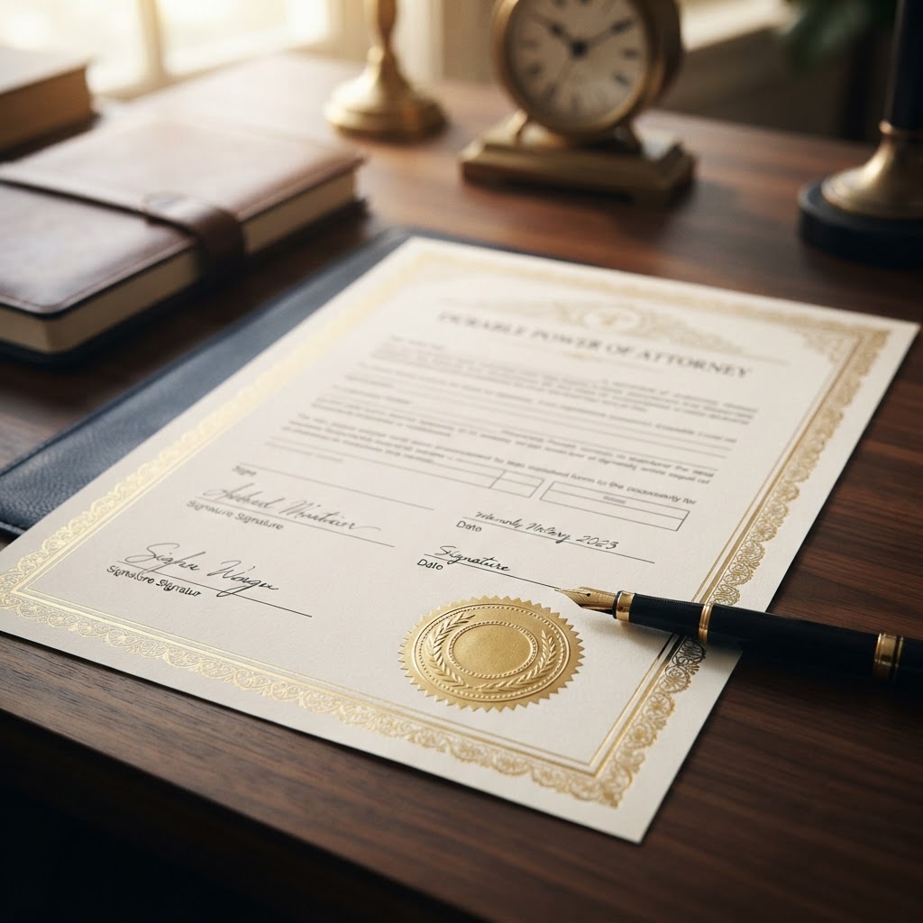 Durable Power Of Attorney Re