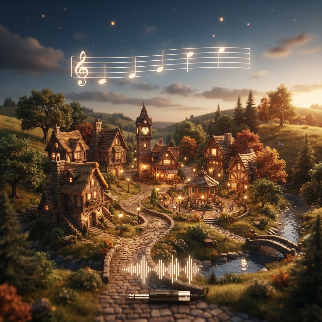 Game Town Theme MIDI Pack
