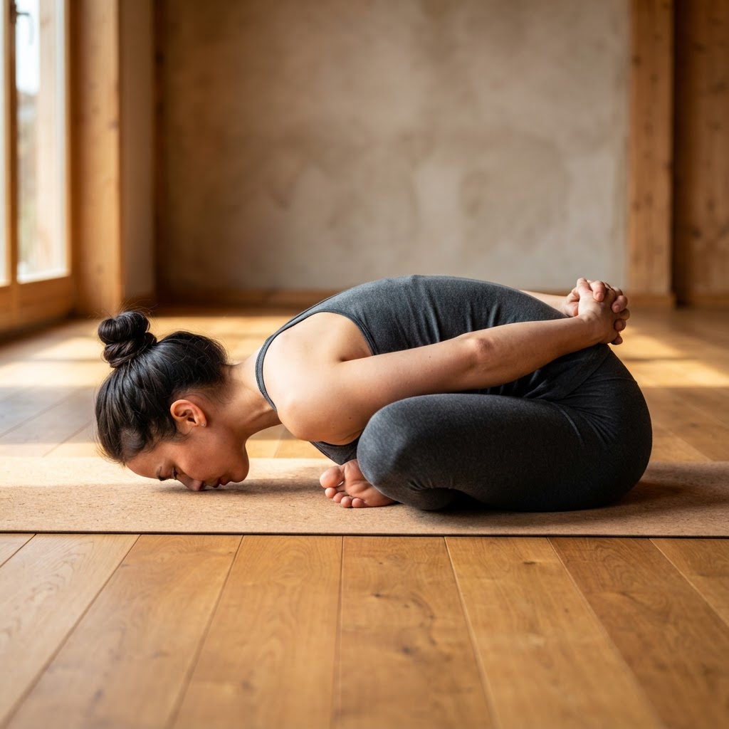 Hidden Lotus Pose