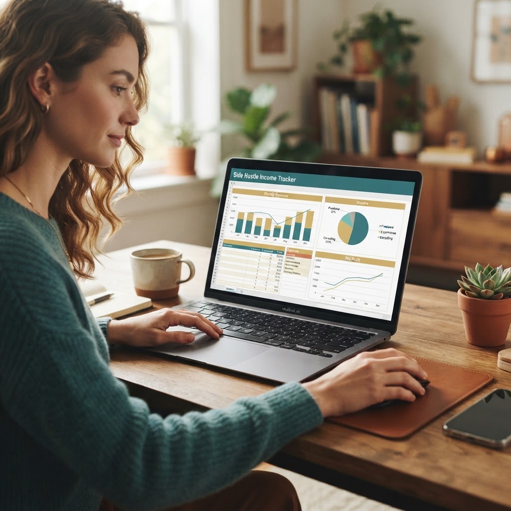 Side Hustle Income Tracker