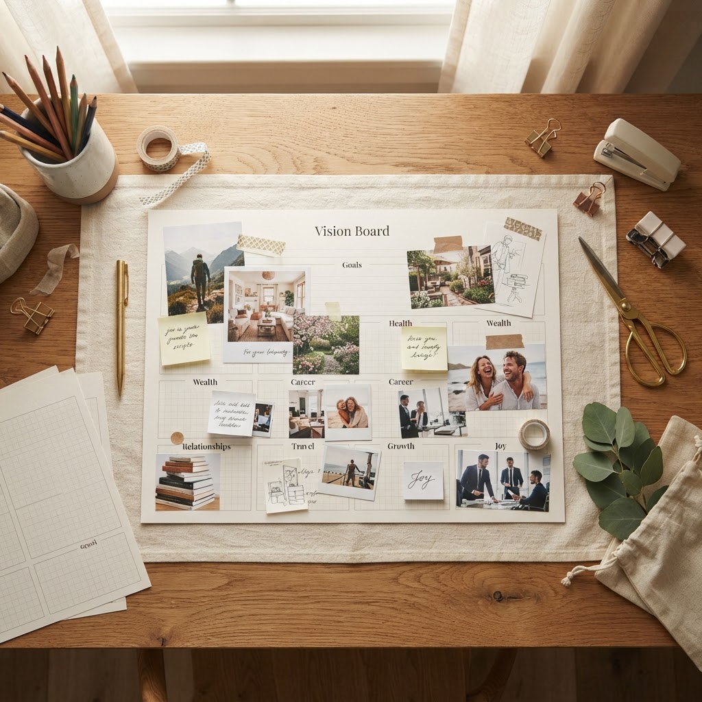 Vision Board Template Kit