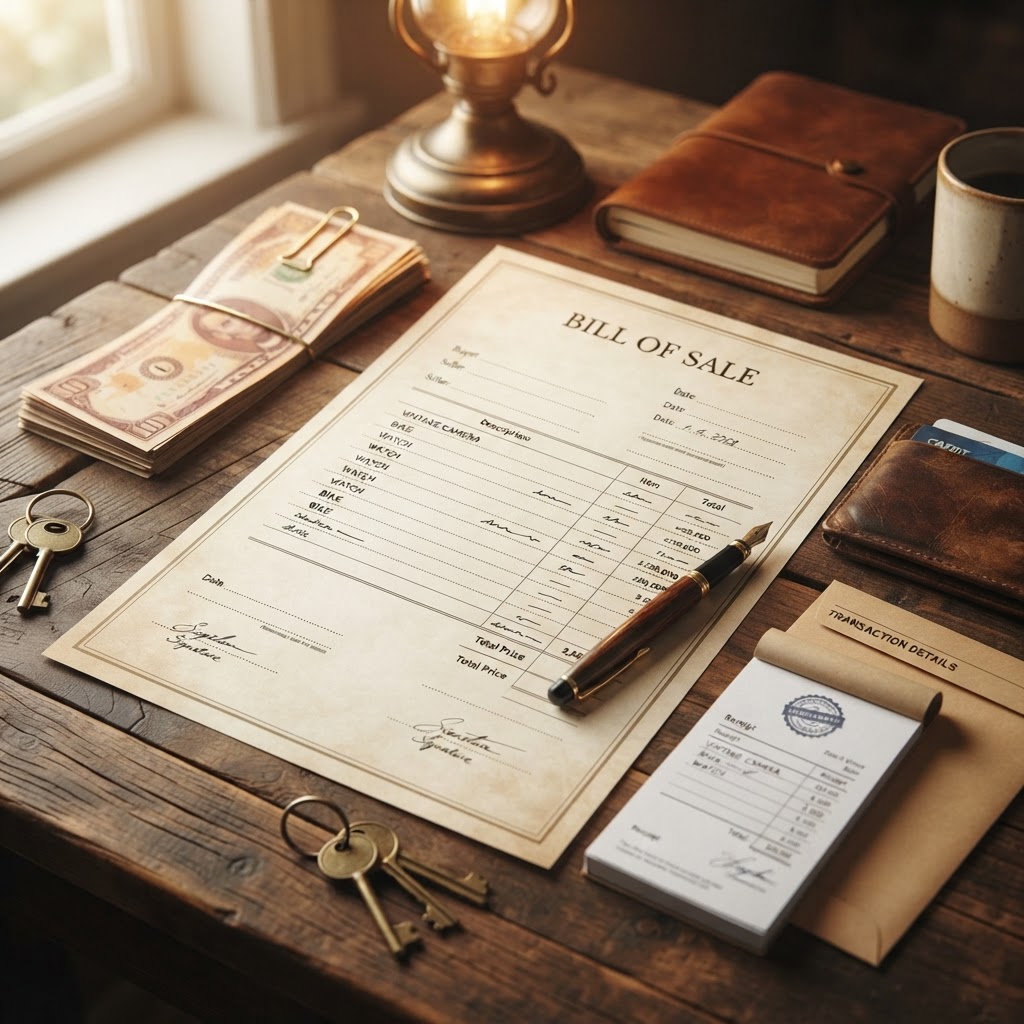 Personal Property Bill Of Sale