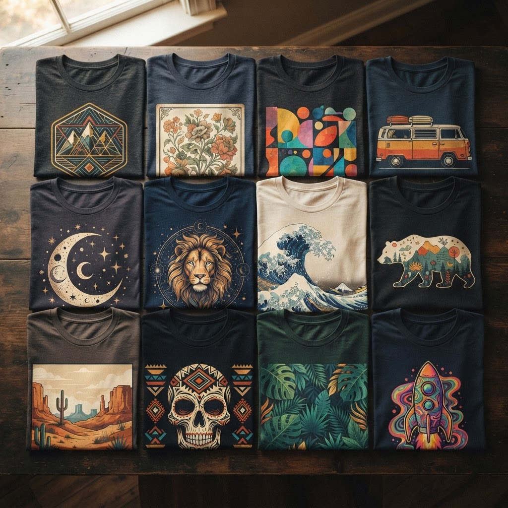 T-Shirt Design Bundle (100+)