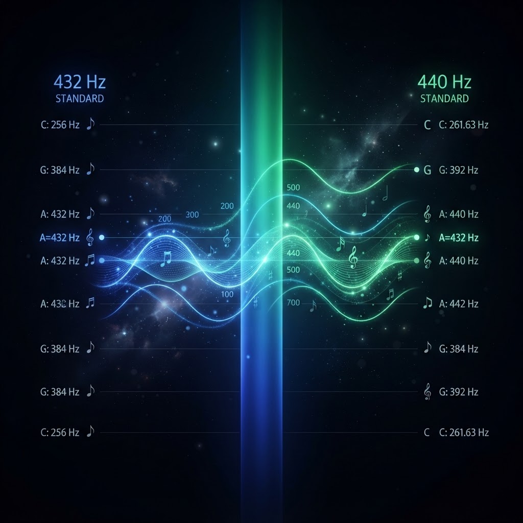 Frequency spectrum ribbon