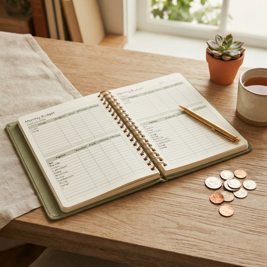 Monthly Budget Planner (12-Month)