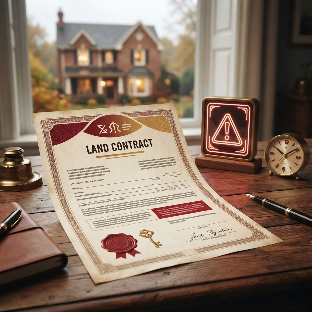 Land Contract Forfeiture Notice