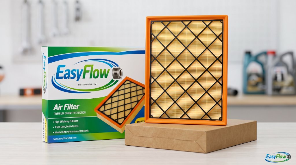 Easy Flow Filters OEM-equivalent air filter element EF-601B for mining and agricultural equipment