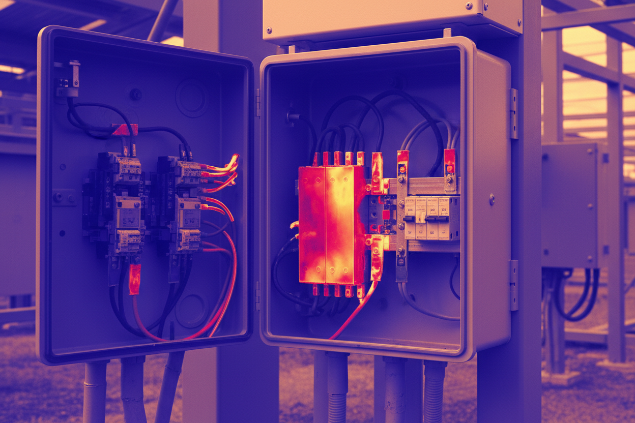 Solar equipment diagnostic imagery
