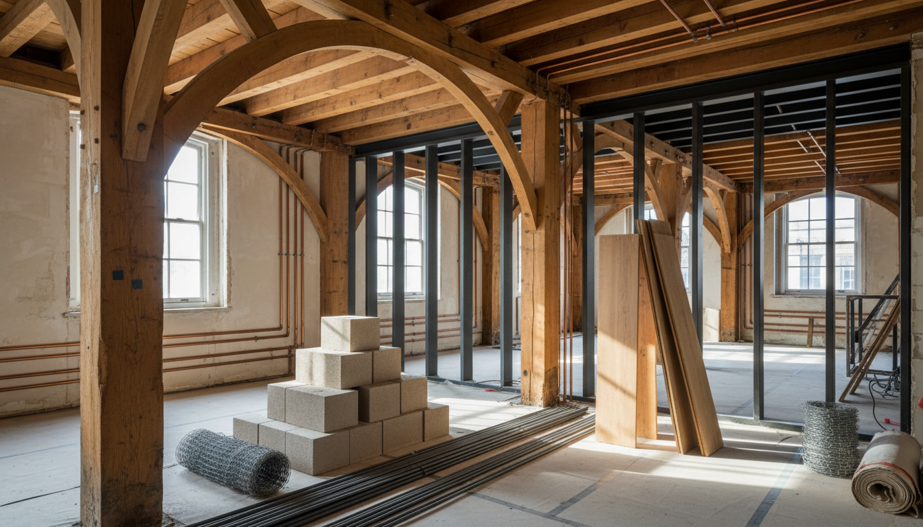 Precision craftsmanship in renovation