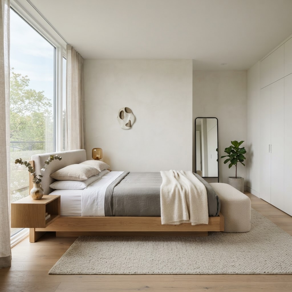 Modern Minimalist bedroom