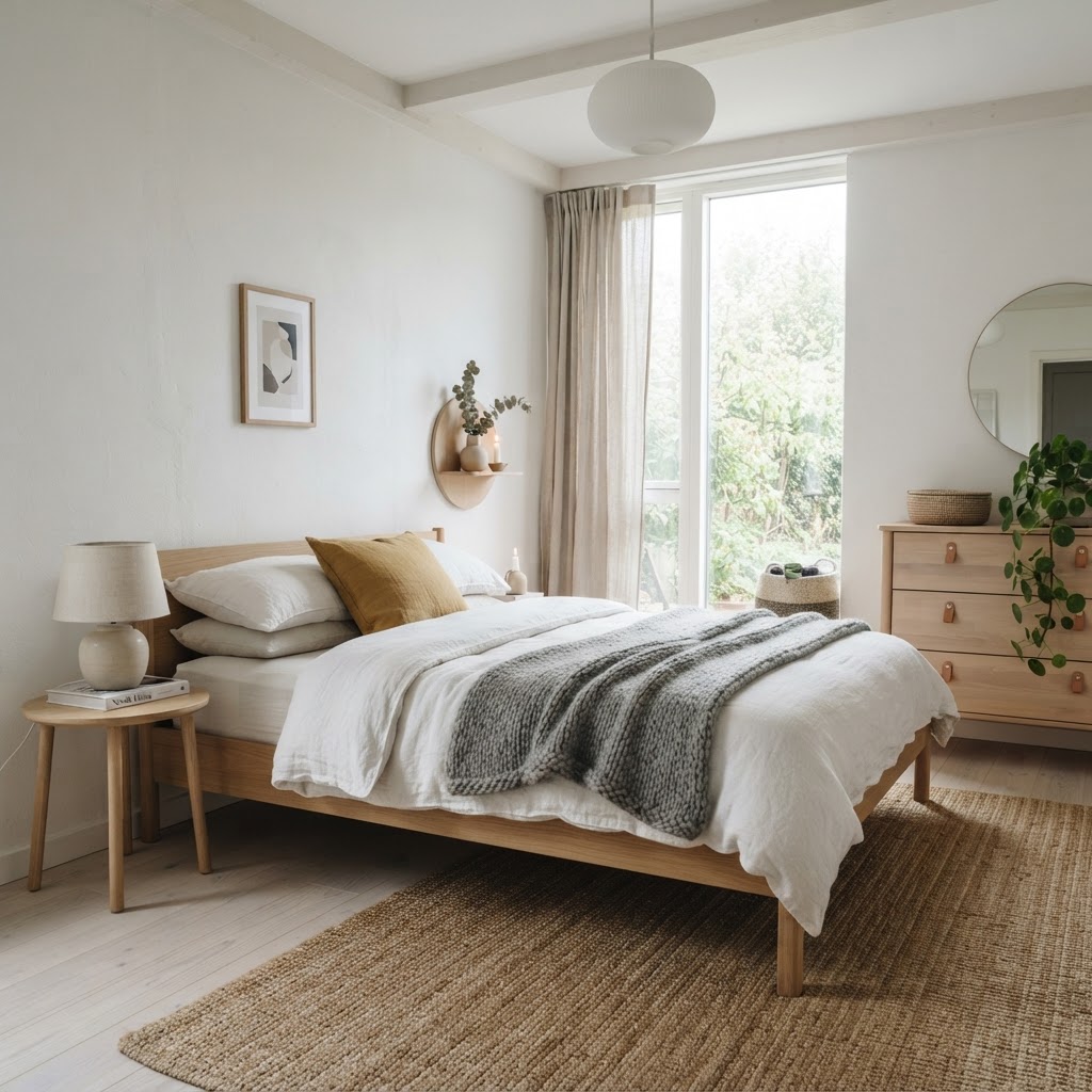 Scandinavian bedroom