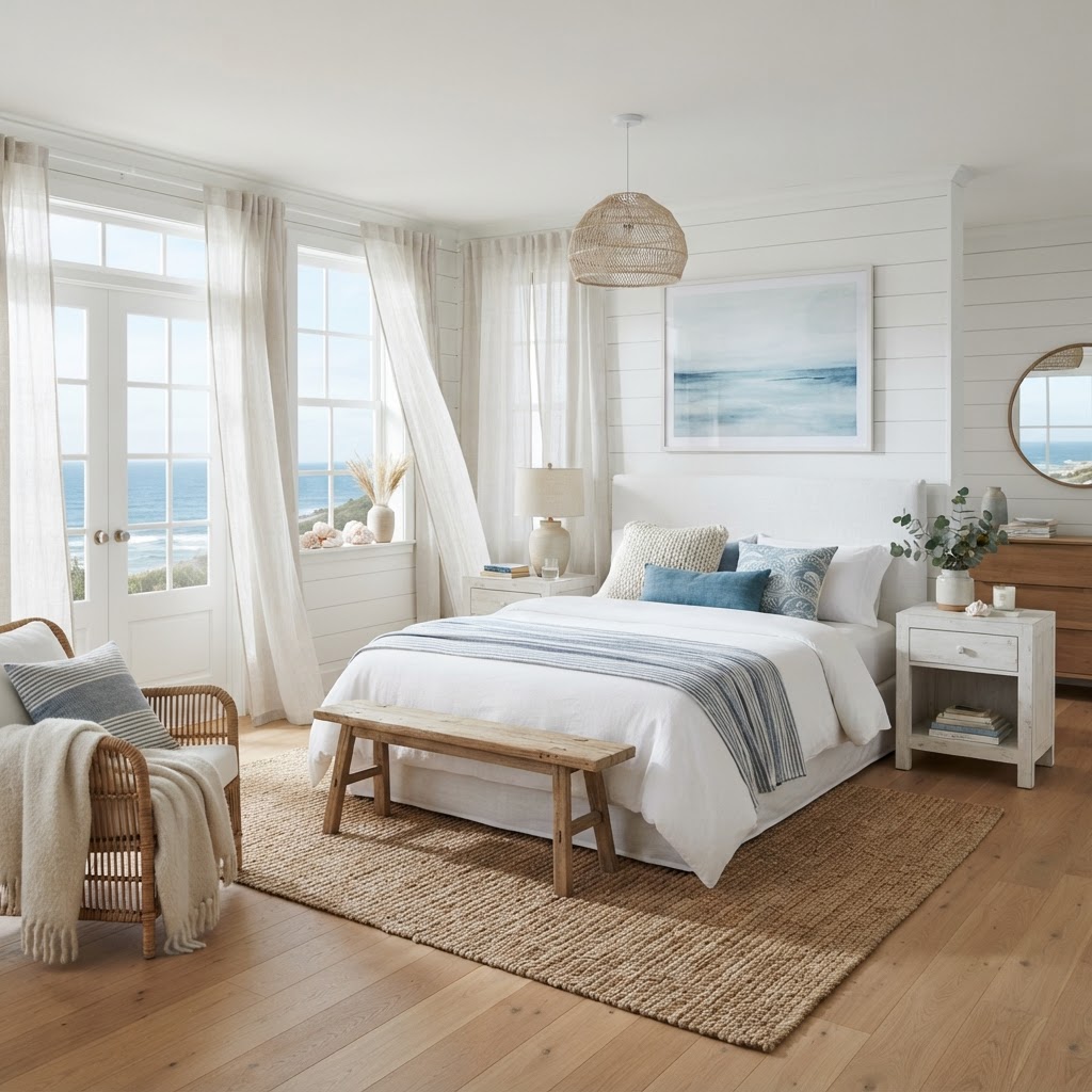 Coastal bedroom