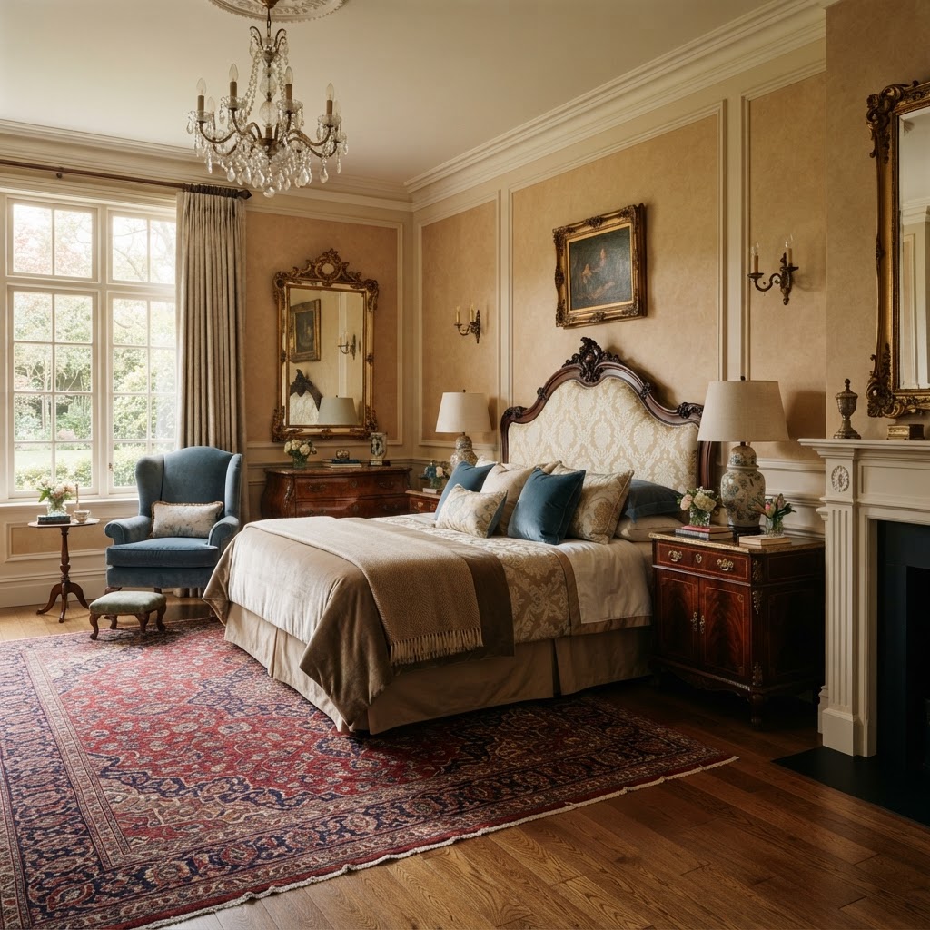 Traditional bedroom
