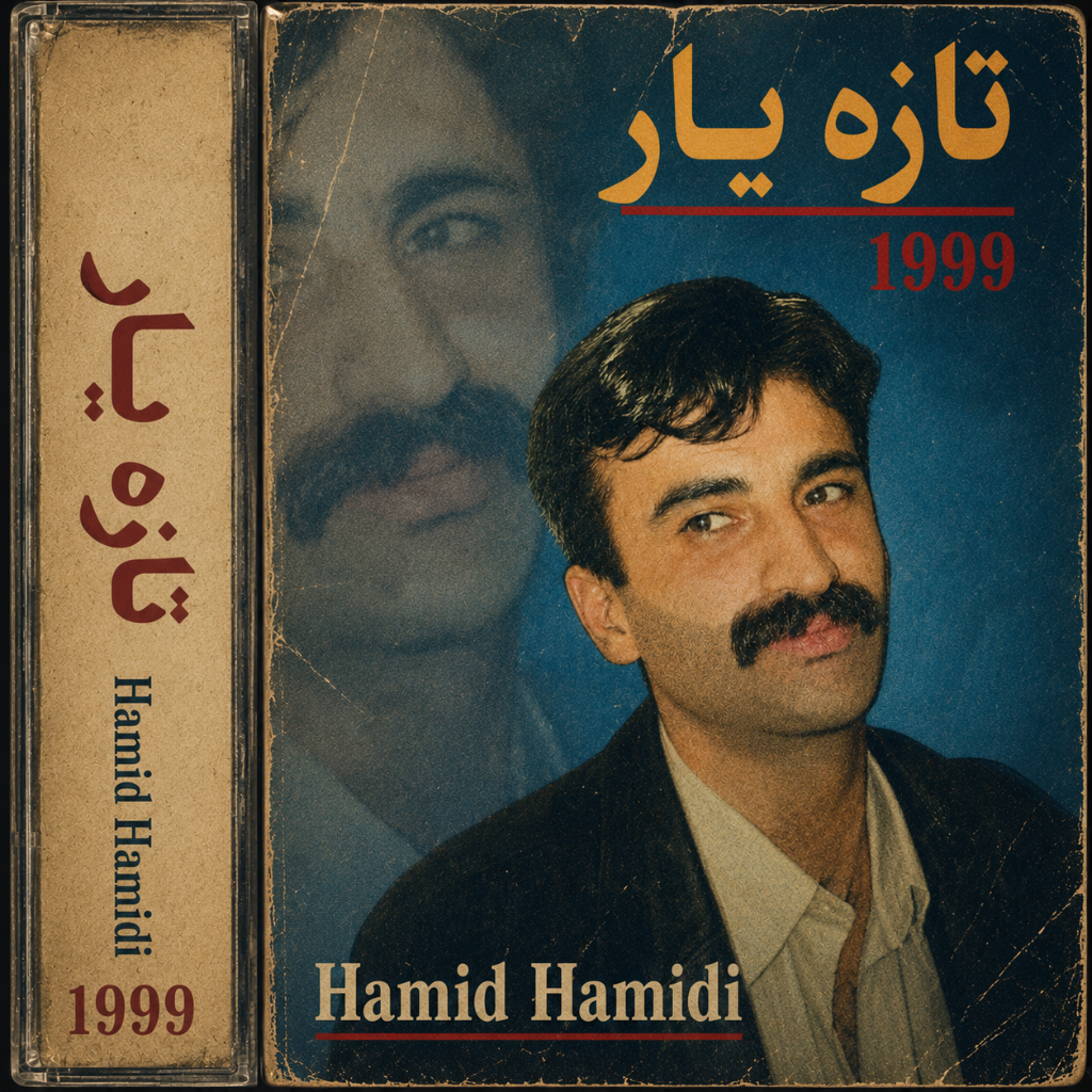 کاور آلبوم تازه یار — حمید حمیدی
