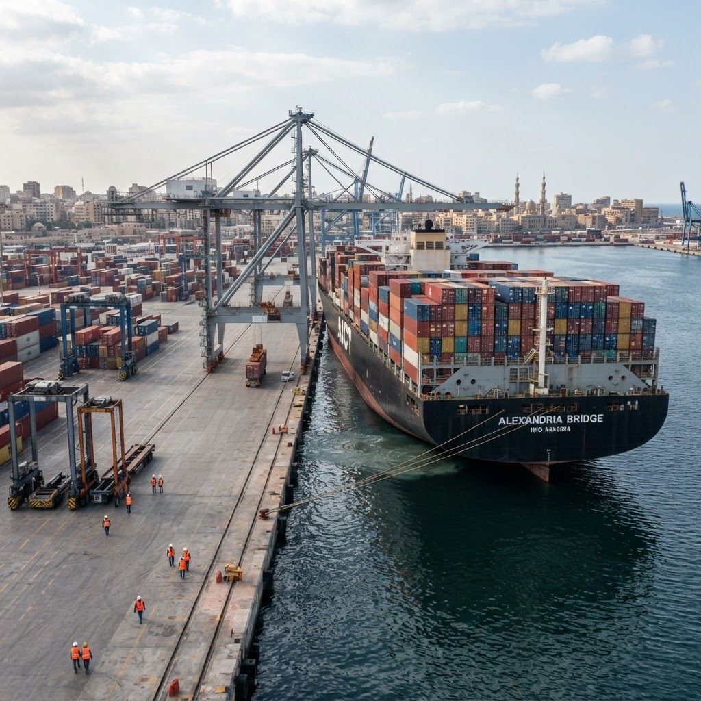 Alexandria Draft Deepened to 16m for ULCV Calls