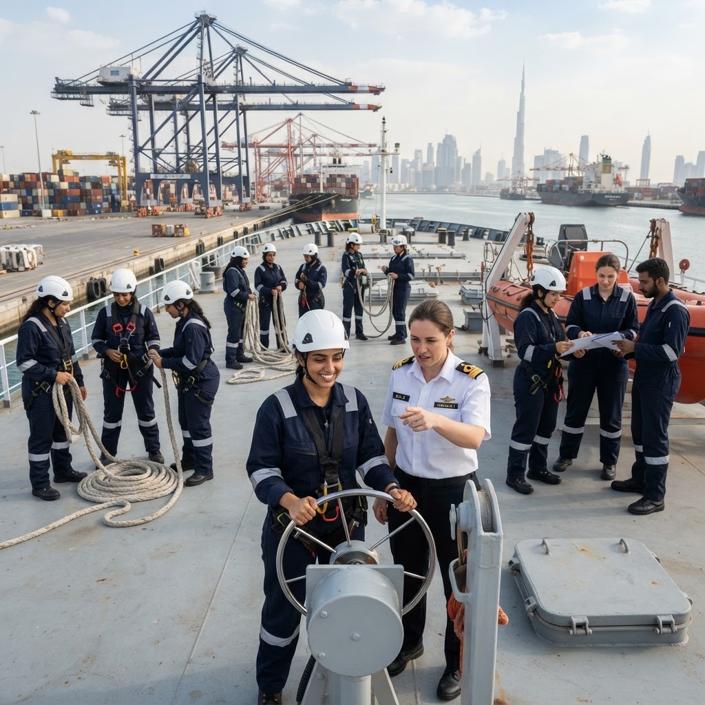 50 Cadets Join the 2026 Women at Sea Programme
