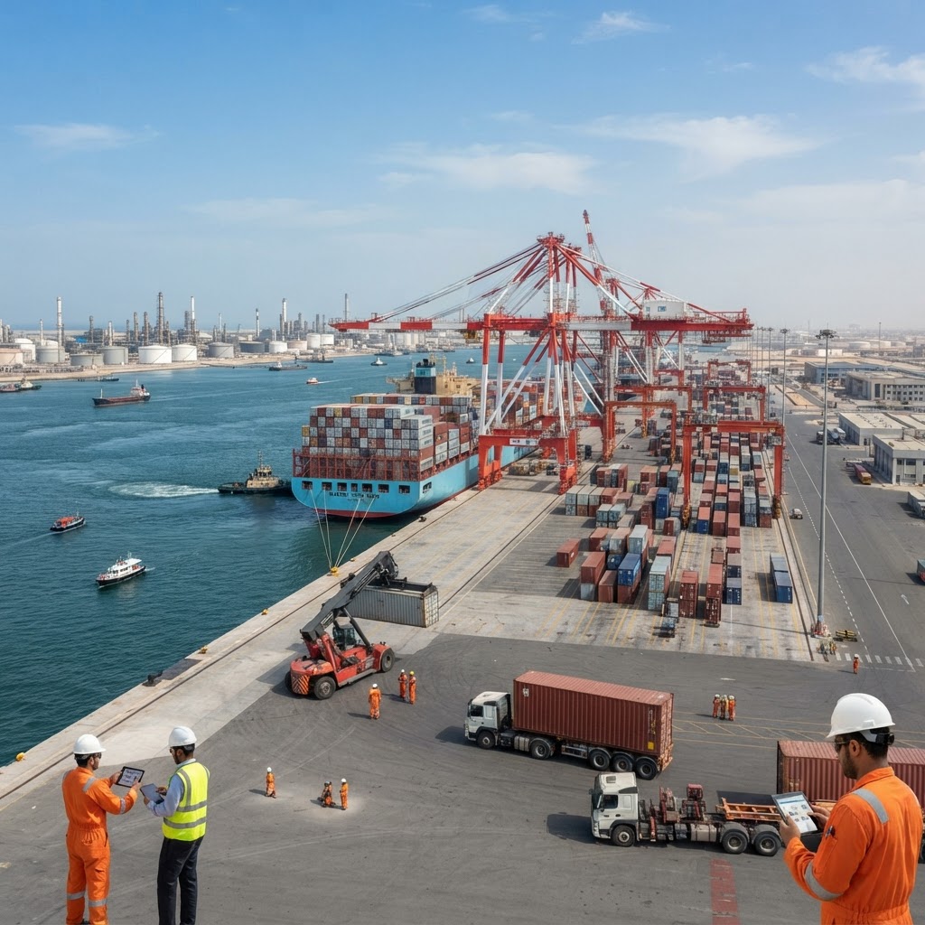 Mawani Completes $613M Infrastructure Upgrade at Jubail and Dammam