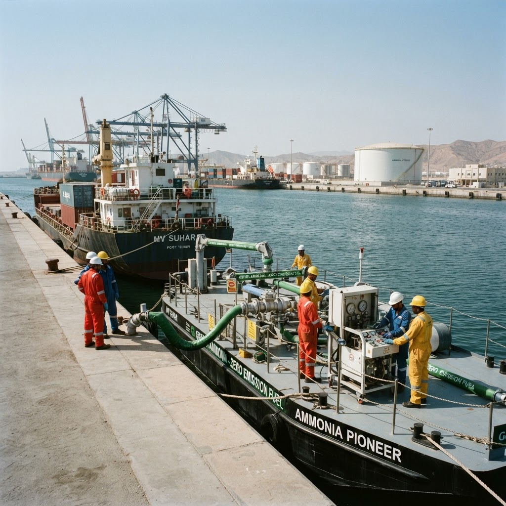 Green Ammonia Bunkering Pilot Project Launches in Oman